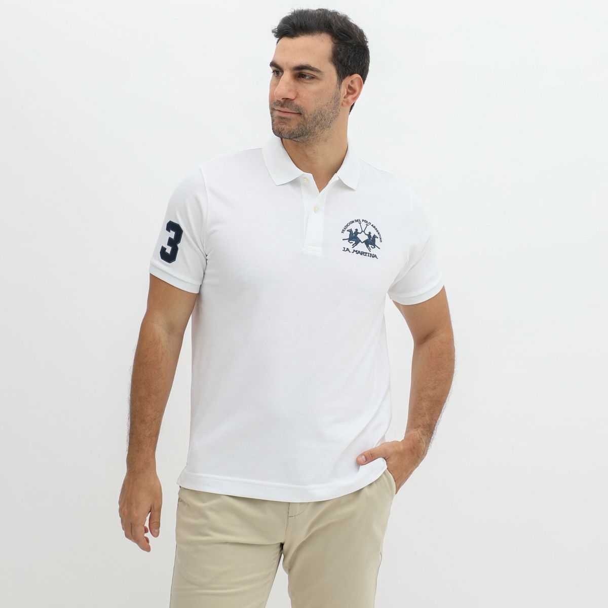 LA MARTINA - Polo Manga Corta 100% Algodón La Martina