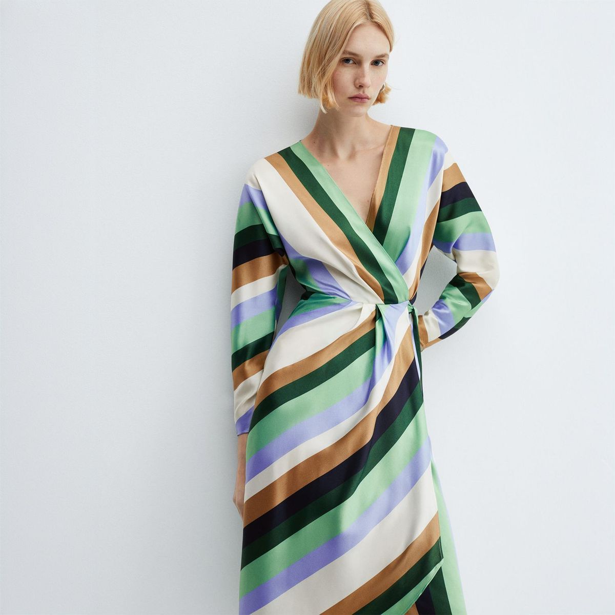 MANGO - Vestido Casual Mujer Mango