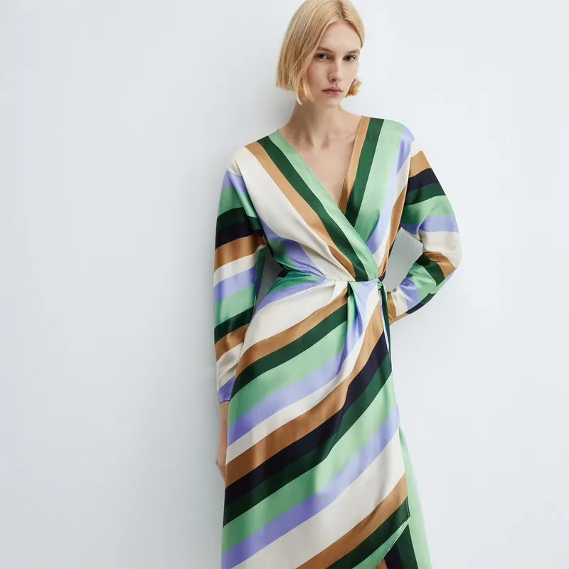 MANGO - Vestido Casual Mujer Mango