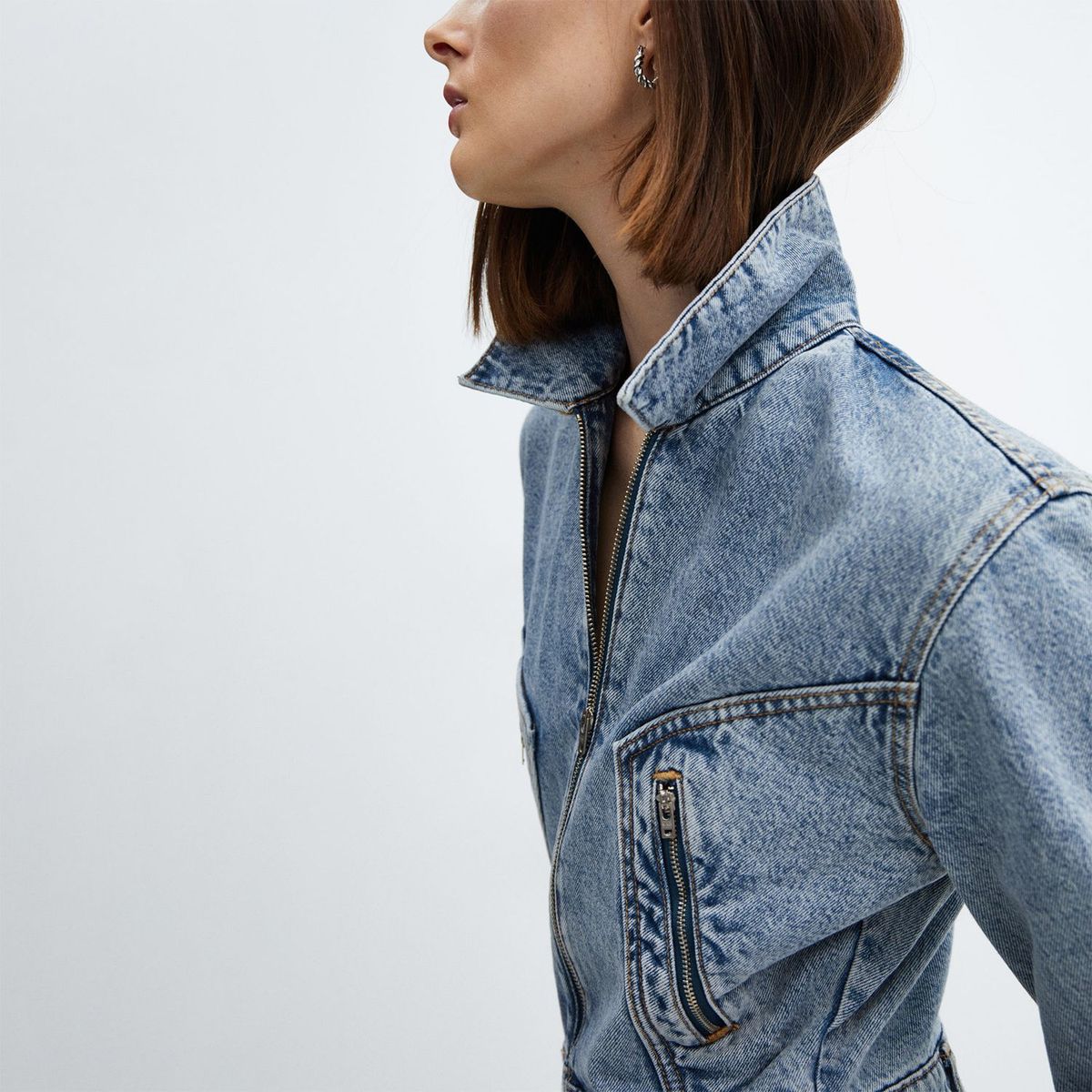 MANGO - Overol Casual Mujer Mango