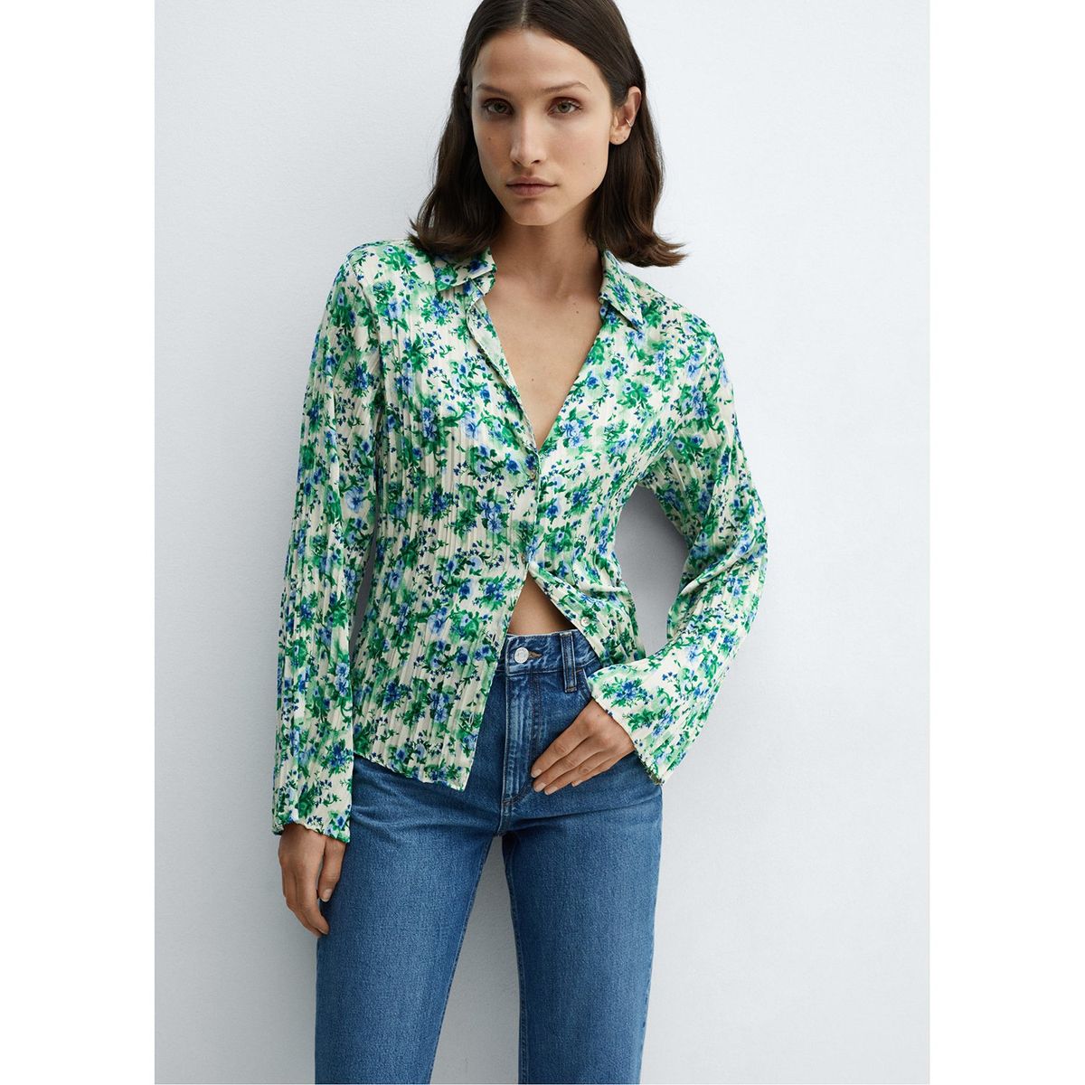MANGO - Camisa Casual Mujer Mango