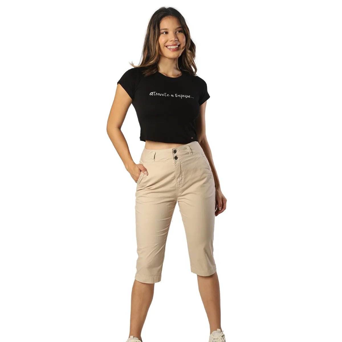 FORDAN JEANS - Pantalón Jean Capri Mujer Fordan Jeans