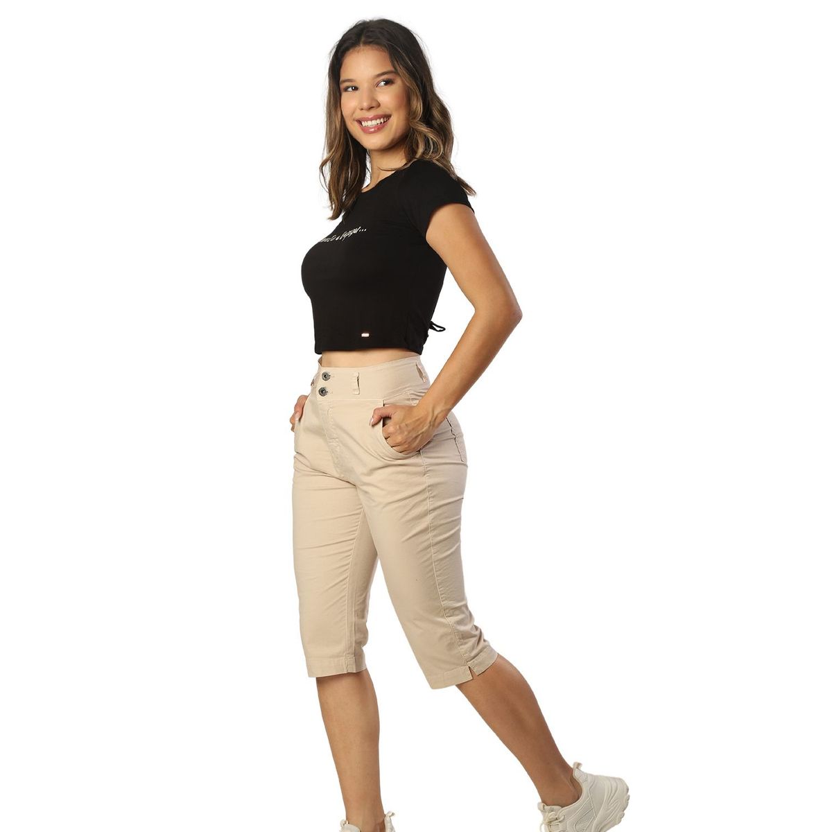 FORDAN JEANS - Pantalón Jean Capri Mujer Fordan Jeans