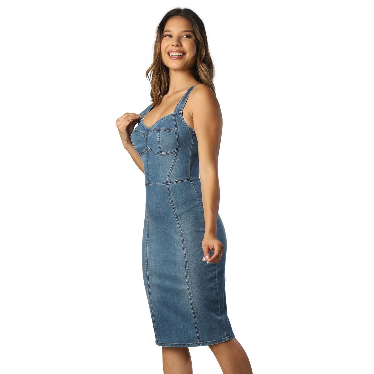 FORDAN JEANS - Vestido Algodón Mujer Fordan Jeans