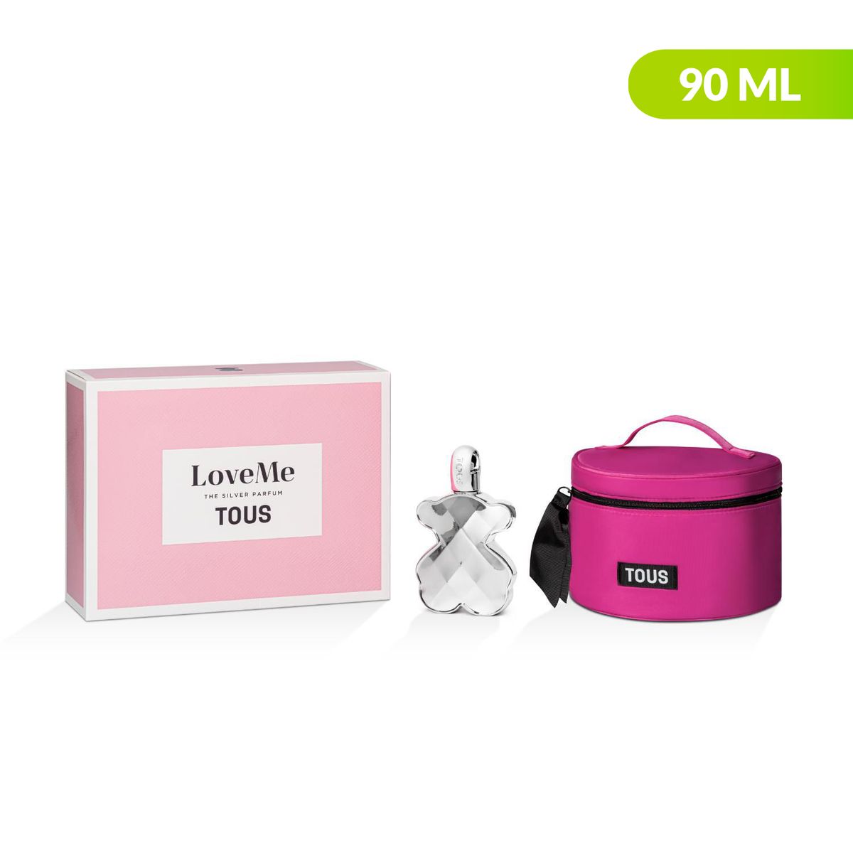 TOUS - Set Love Me The Silver Parfum 90 Ml + Neceser Tous Mujer
