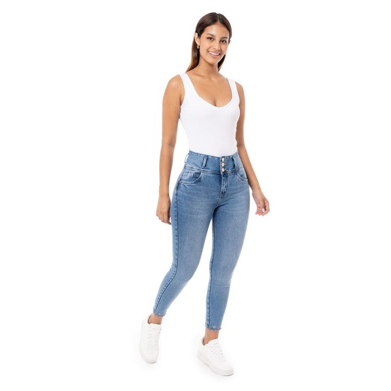 PIONIER - Skinny Jean Algodón Pionier Mujer