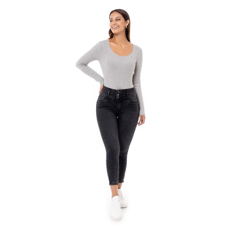 PIONIER - Skinny Jean Algodón Pionier Mujer
