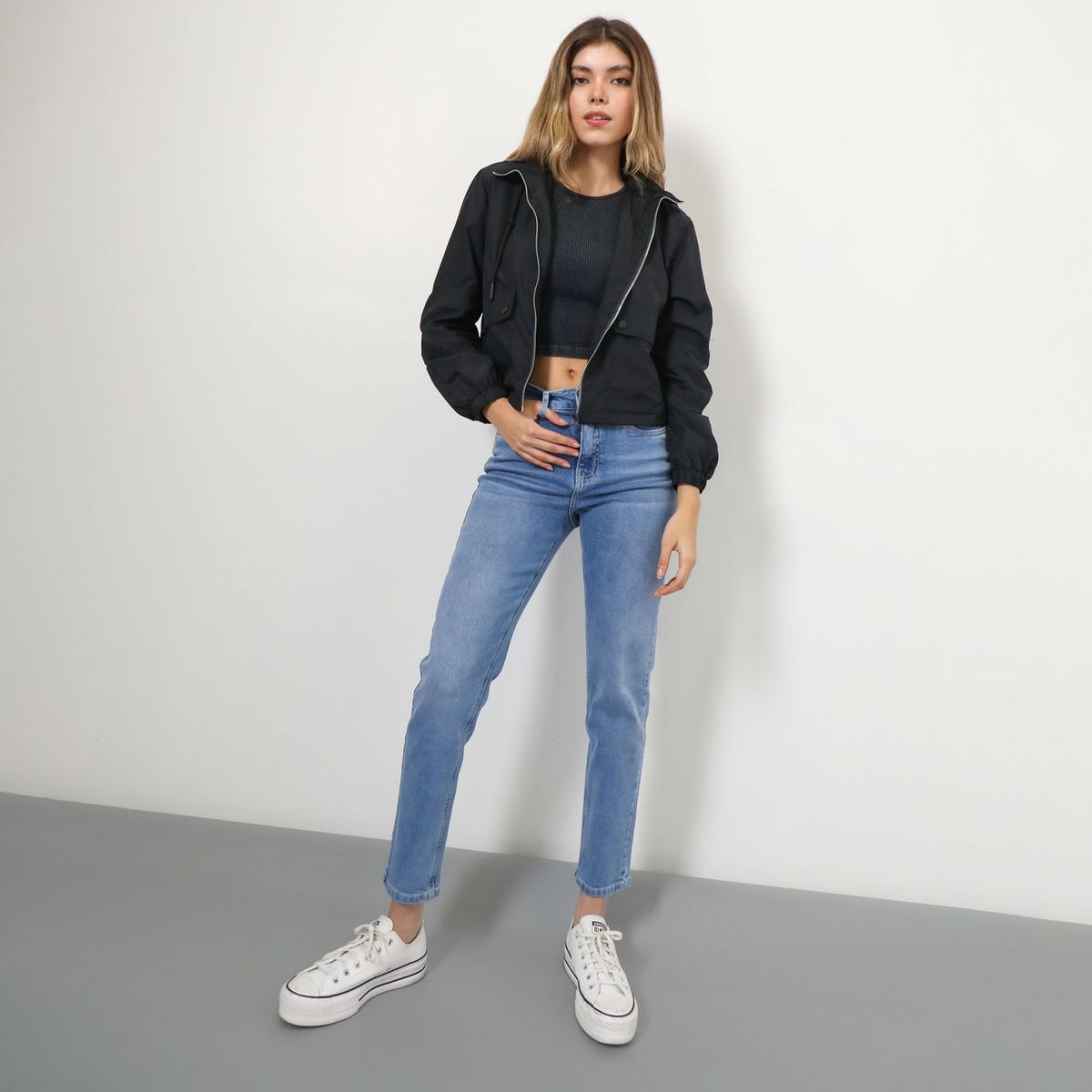 DENIMLAB - Jean Mom Algodón Mujer Denimlab