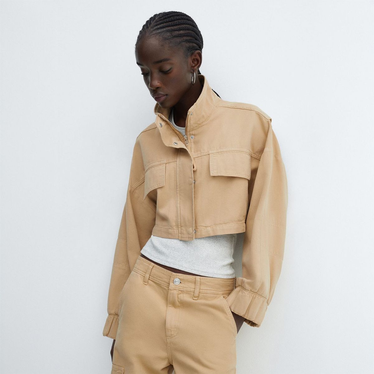 MANGO - Jean Algodón Mujer Mango