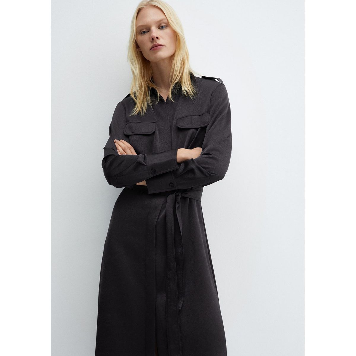 MANGO - Vestido Casual Mujer Mango