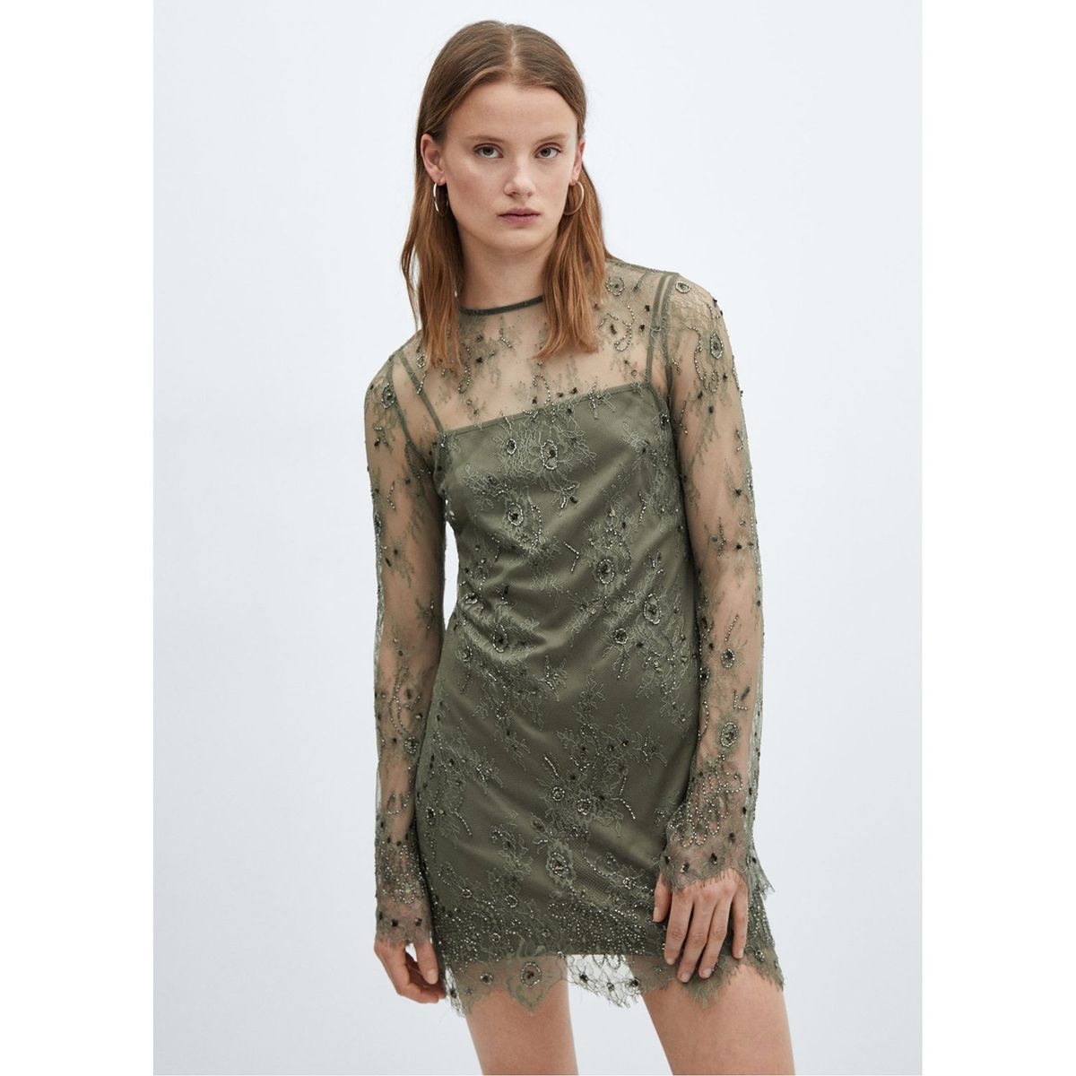 MANGO - Vestido Casual Mujer Mango