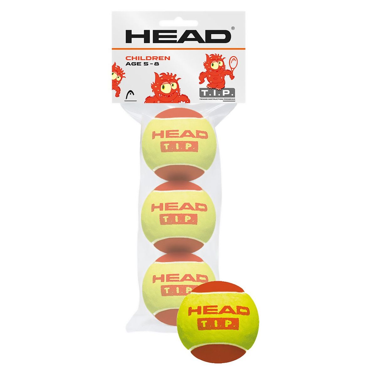 HEAD - Pelota De Tenis Head Tip Punto Rojo