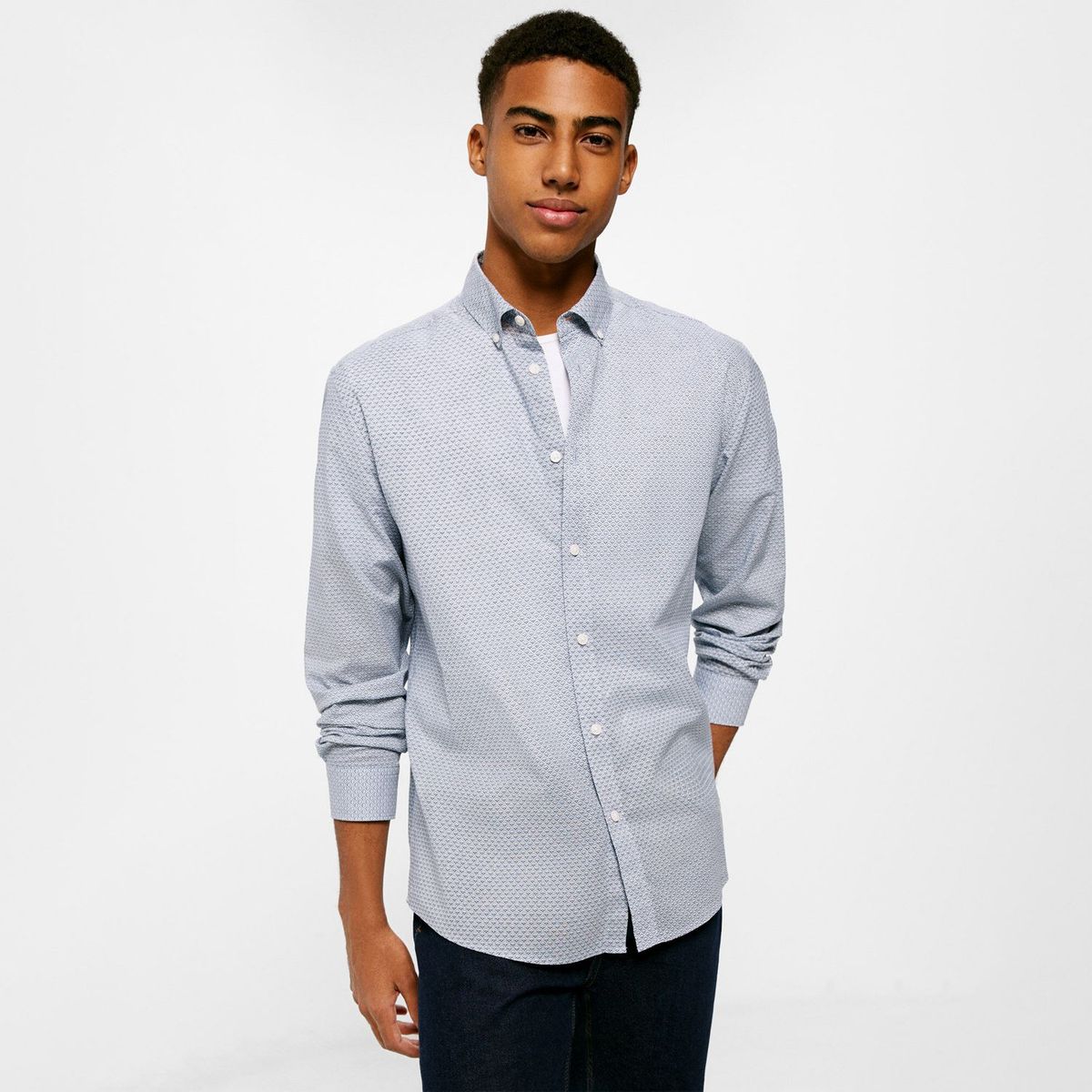 SPRINGFIELD - Camisa Manga Larga Hombre Springfield