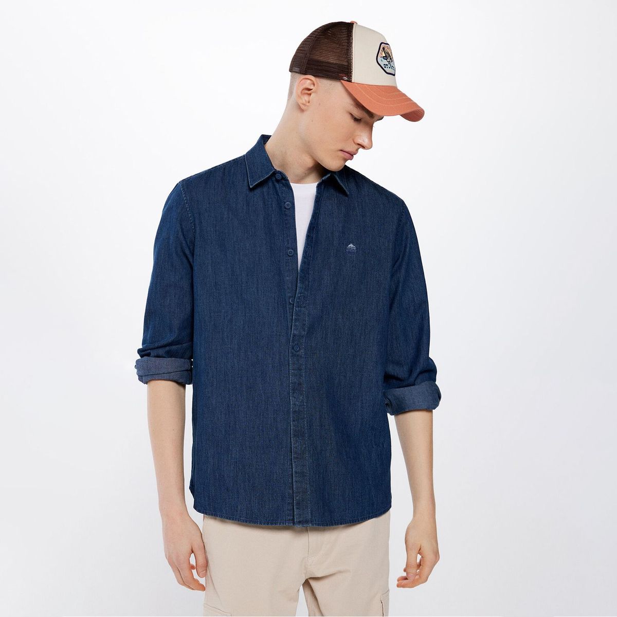 SPRINGFIELD - Camisa Manga Larga Hombre Springfield