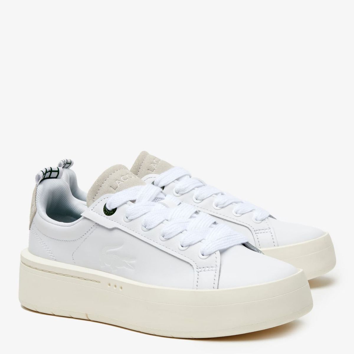 LACOSTE - Zapatillas Urbanas Mujer Lacoste Carnaby Platform Blanco