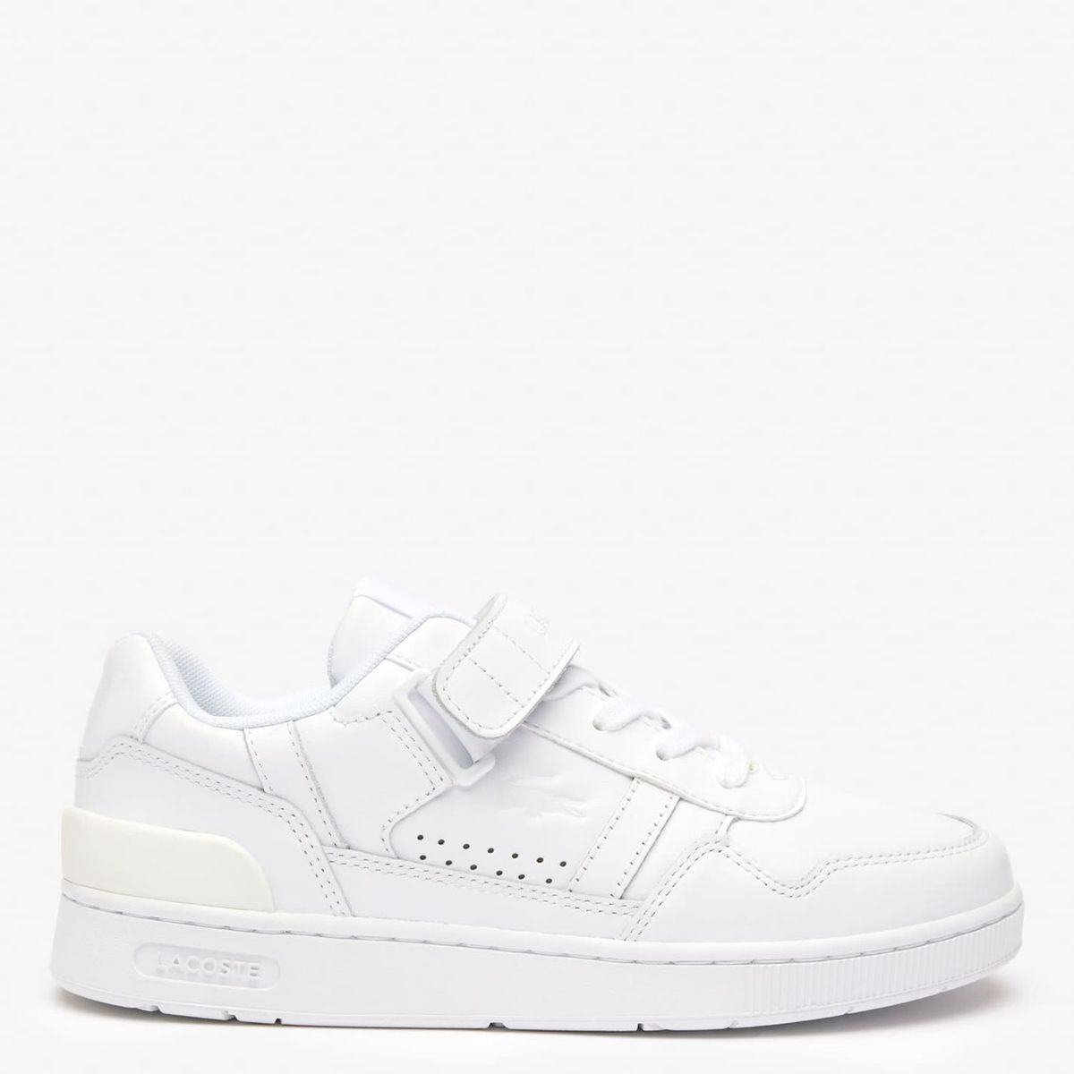 LACOSTE - Zapatillas Urbanas Mujer Lacoste T-clip Velcro Blanco