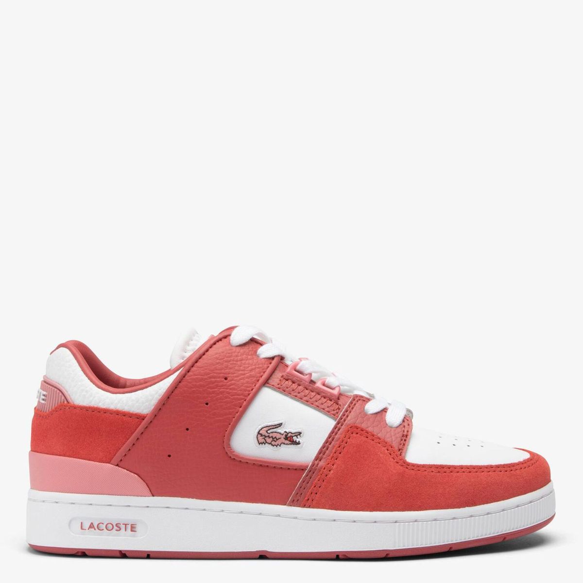 LACOSTE - Zapatillas Urbanas Mujer Lacoste Court Cage Rojo
