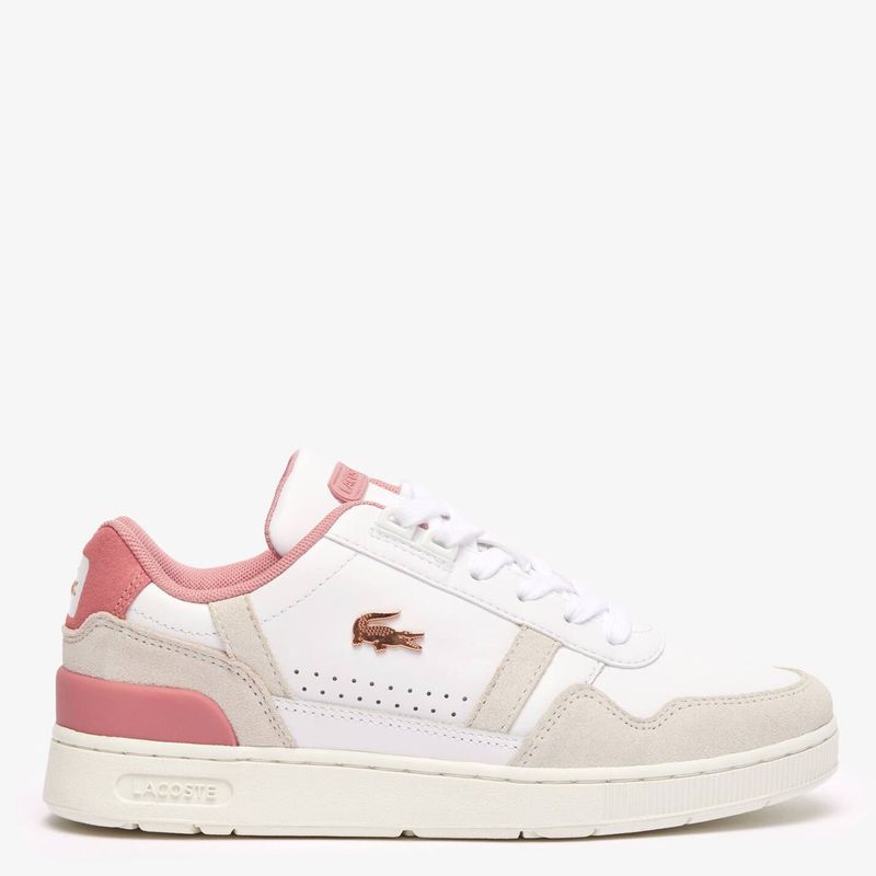 LACOSTE - Zapatillas Urbanas Mujer Lacoste T-clip Blanco