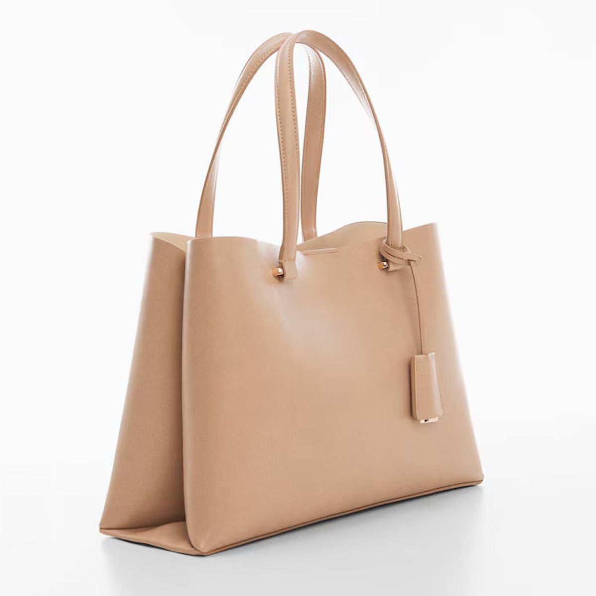 MANGO - Bolso Shopper Doble Compartimento