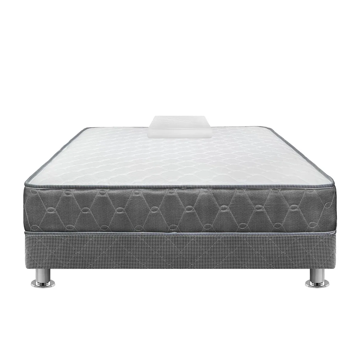 FORLI - Cama Box Tarima Acqua 1.5 Plz + Sofá Cama