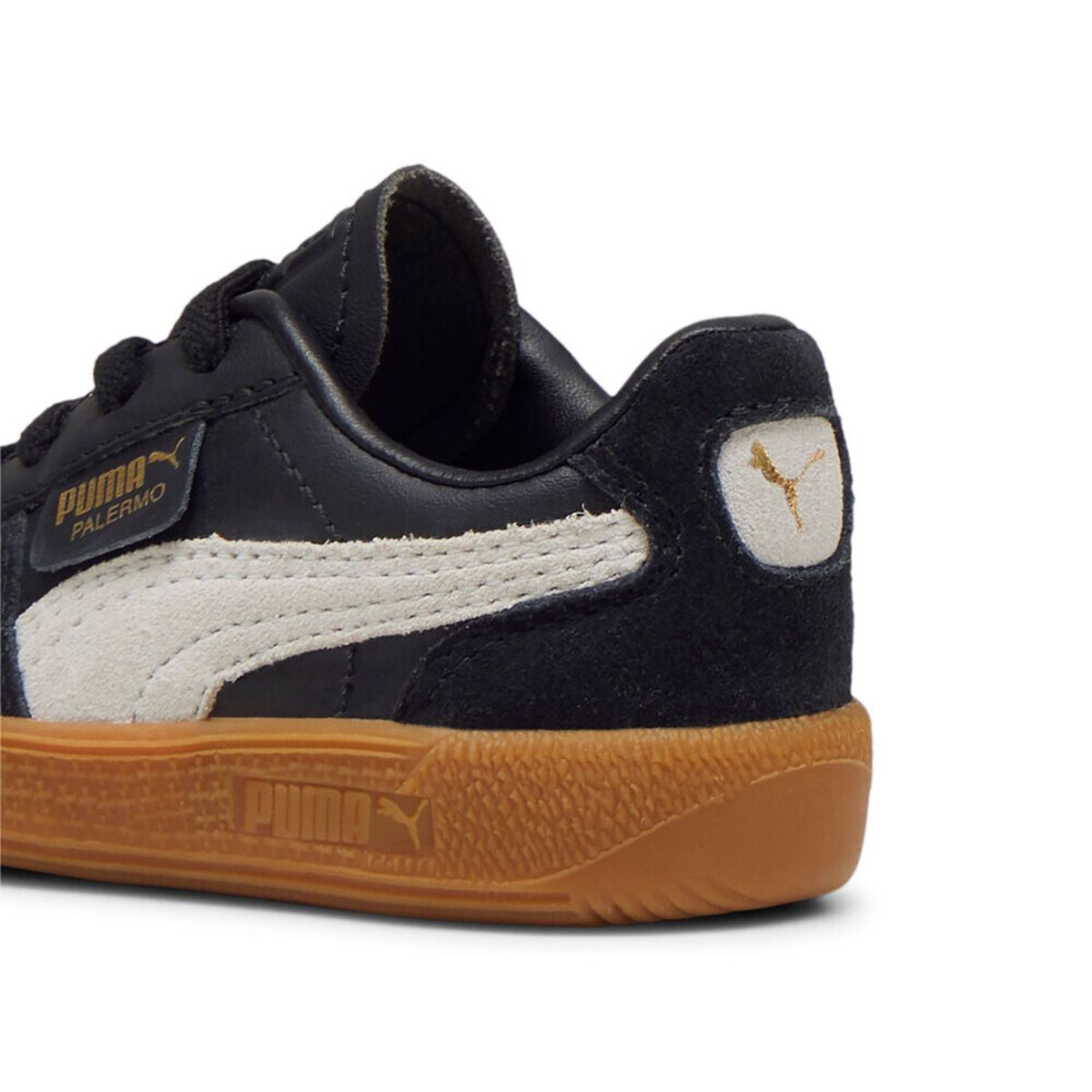 PUMA - Zapatillas Urbanas Unisex Palermo Lth Ac Inf Negro