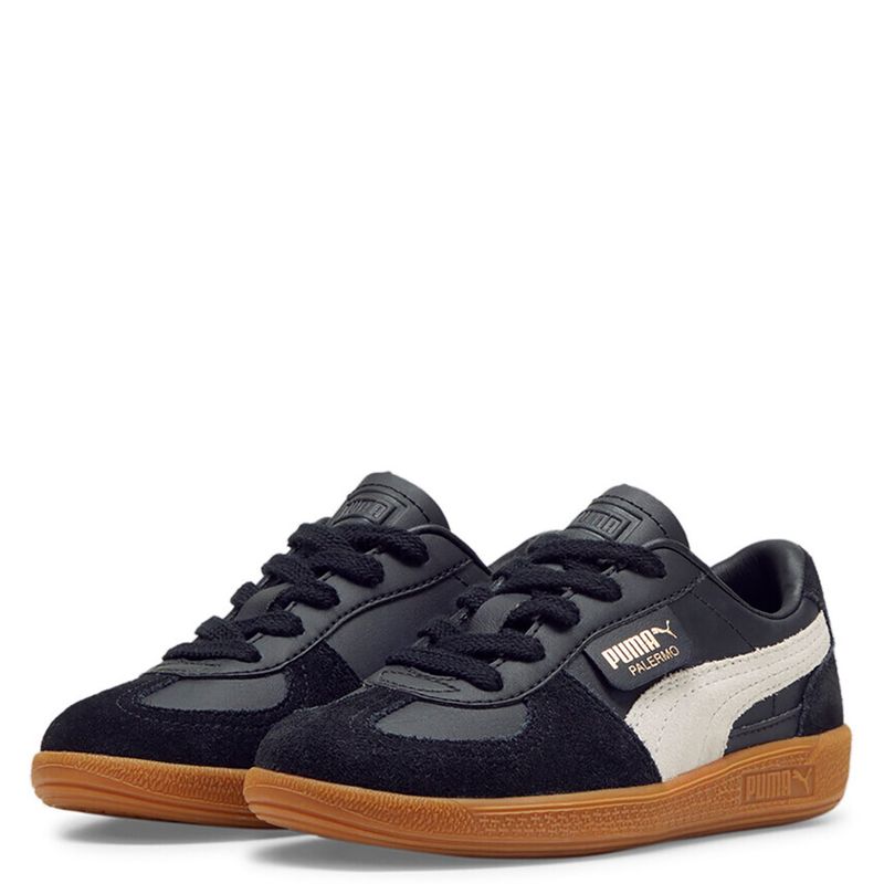PUMA - Zapatillas Urbanas Unisex Palermo Lth Ps Negro