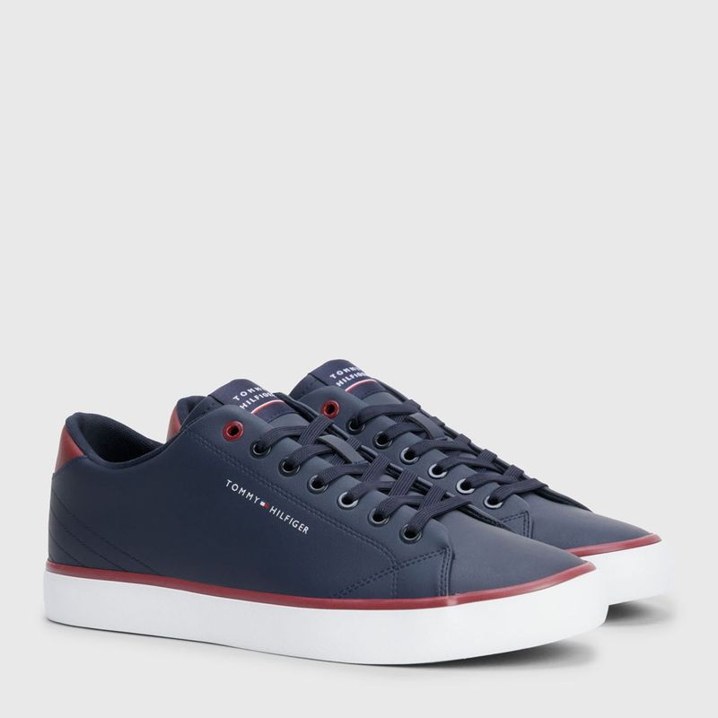 TOMMY HILFIGER - Zapatillas Urbanas Hombre Tommy Hilfiger Th Hi Vulc Core Low Leather