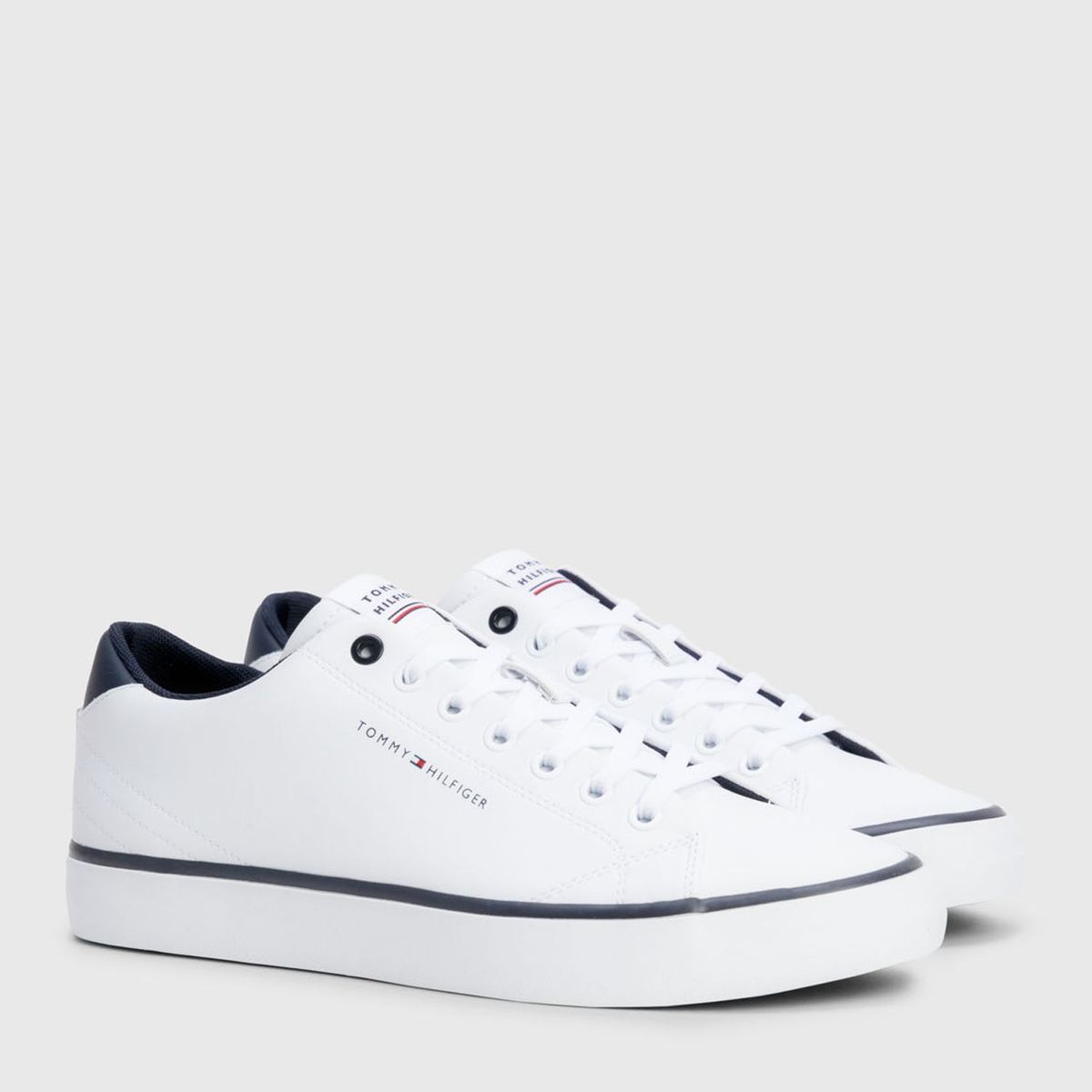 TOMMY HILFIGER - Zapatillas Urbanas Hombre Tommy Hilfiger Th Hi Vulc Core Low Leather