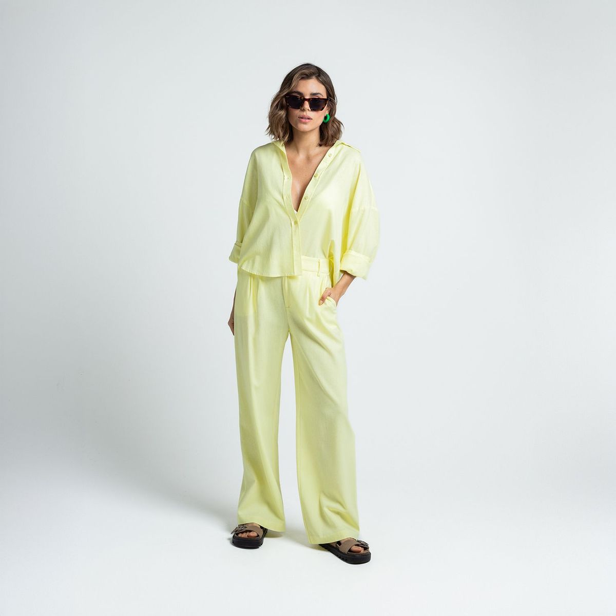 NAF NAF - Pantalón Casual Mujer Naf Naf