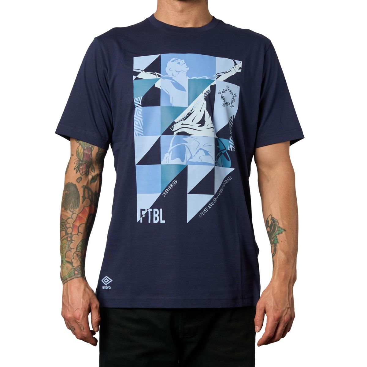 UMBRO - Polo Estampado Deportivo Hombre Umbro