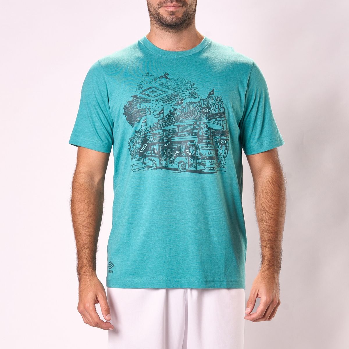 UMBRO - Polo Estampado Deportivo Hombre Umbro