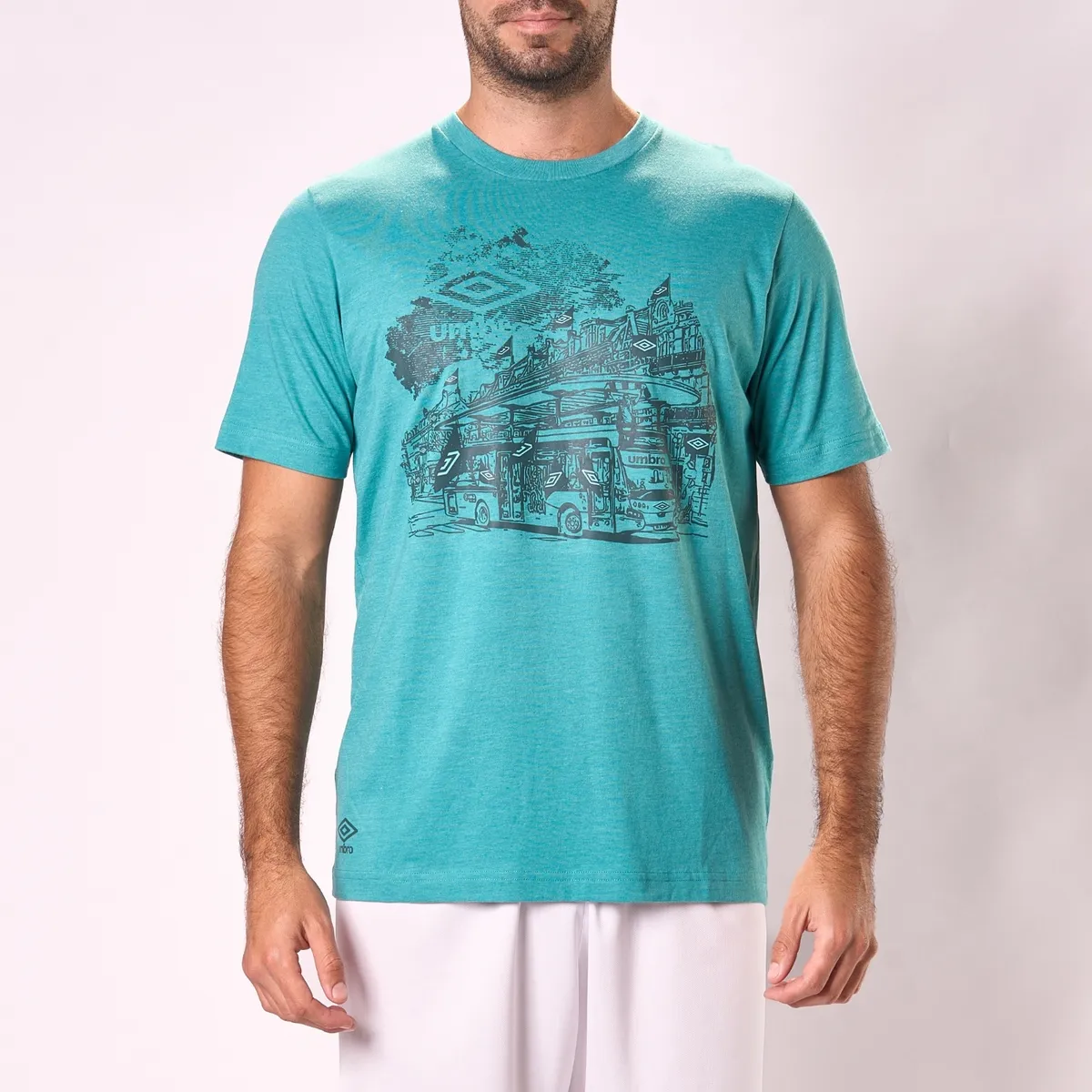 UMBRO - Polo Estampado Deportivo Hombre Umbro