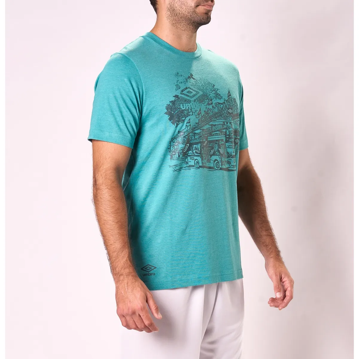 UMBRO - Polo Estampado Deportivo Hombre Umbro