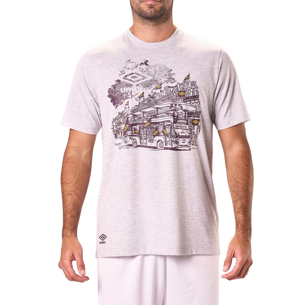 UMBRO - Polo Estampado Deportivo Hombre Umbro