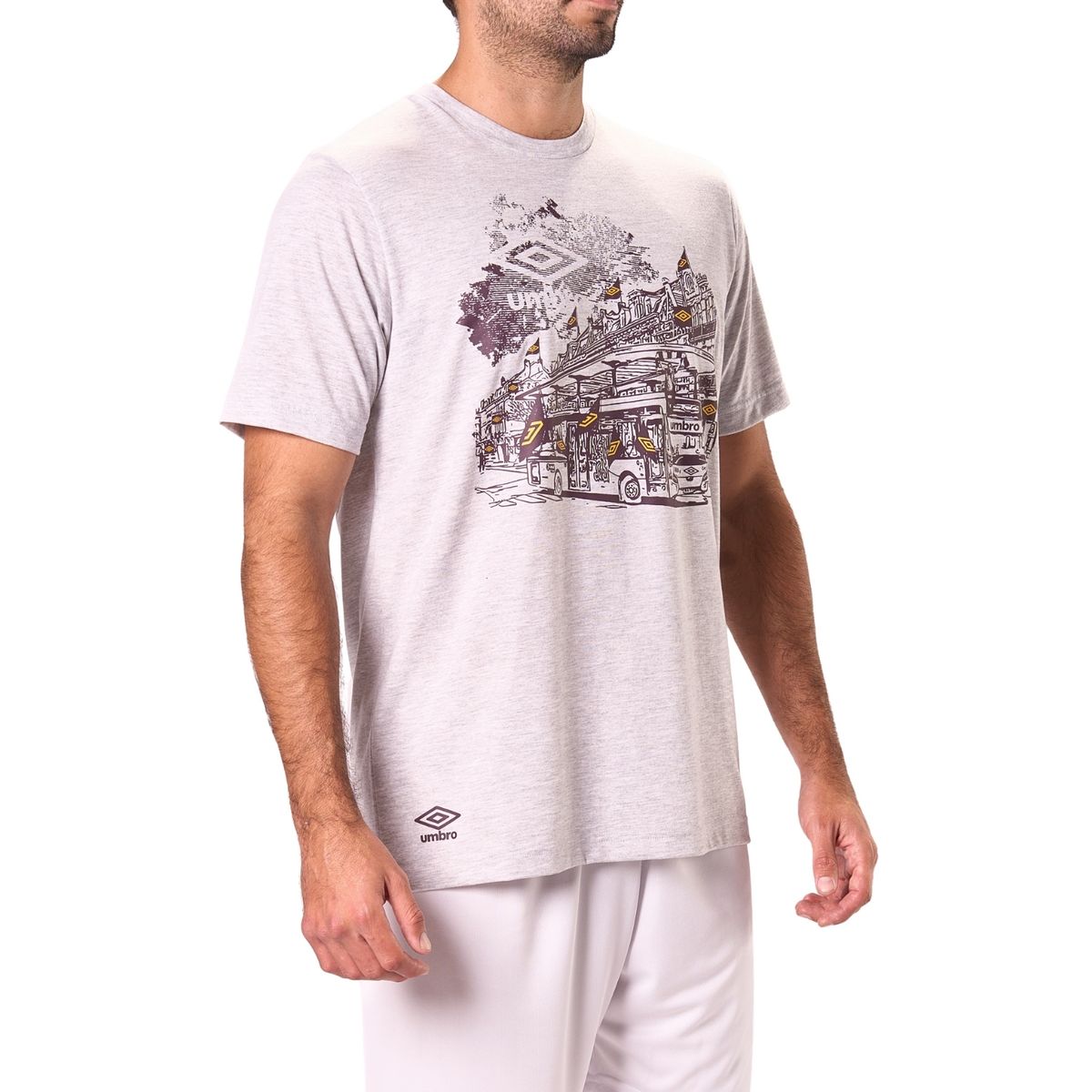 UMBRO - Polo Estampado Deportivo Hombre Umbro