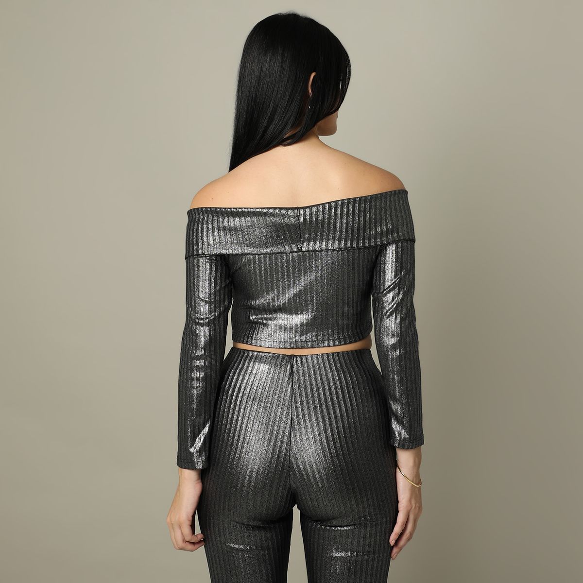 MOSSIMO - Top Manga Larga Casual Mujer Mossimo