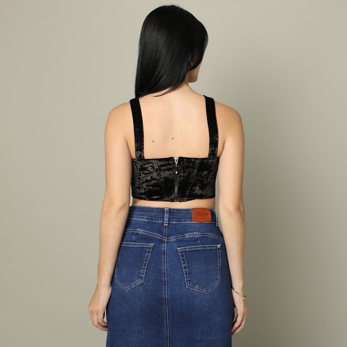 MOSSIMO - Top Corset Casual Mujer Mossimo