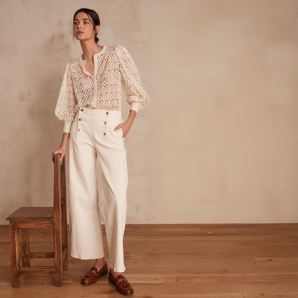 MAISON 123 - Blusa Casual Mujer Maison 123