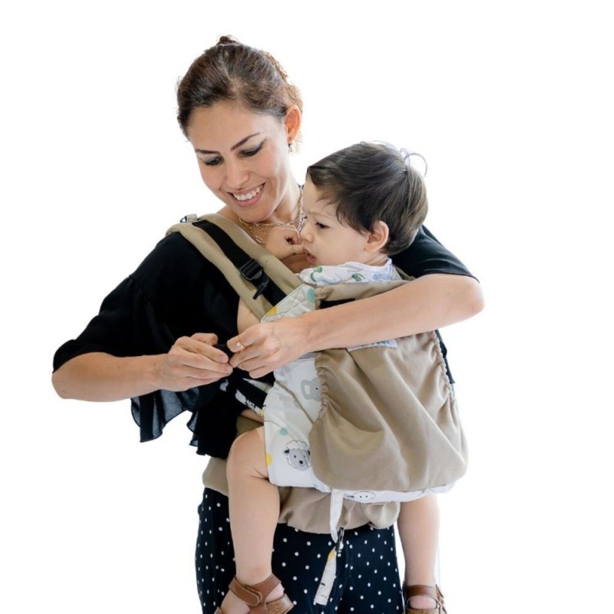 MATERNELLE - Mochila Ergonómica Evolutiva Canguro Bebe 4 en 1