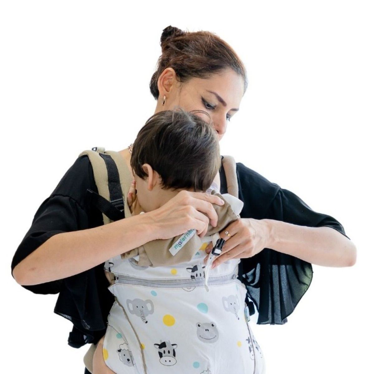 MATERNELLE - Mochila Ergonómica Evolutiva Canguro Bebe 4 en 1