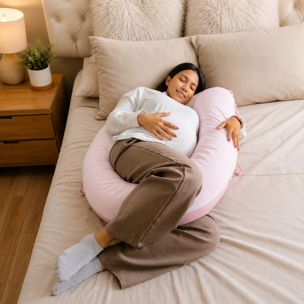 MATERNELLE - Cojín de Descanso Pre y Post Natal Apego