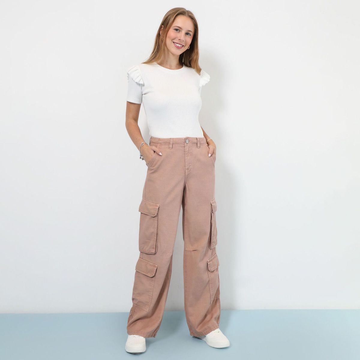 AMERICAN ABBEY - Pantalón Algodón Mujer American Abbey