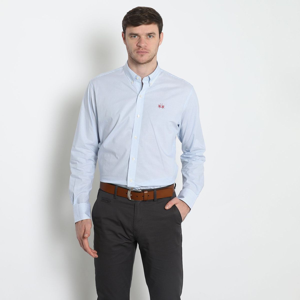 LA MARTINA - Camisa 100% Algodón Hombre La Martina 