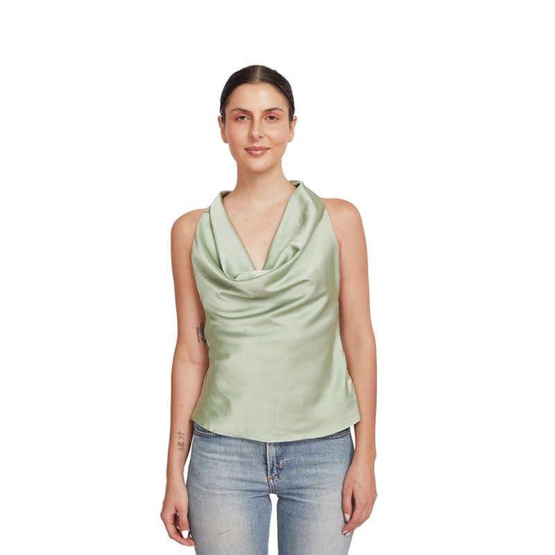 FINDING MAGNOLIA - Blusa 100% Seda Mujer Finding Magnolia