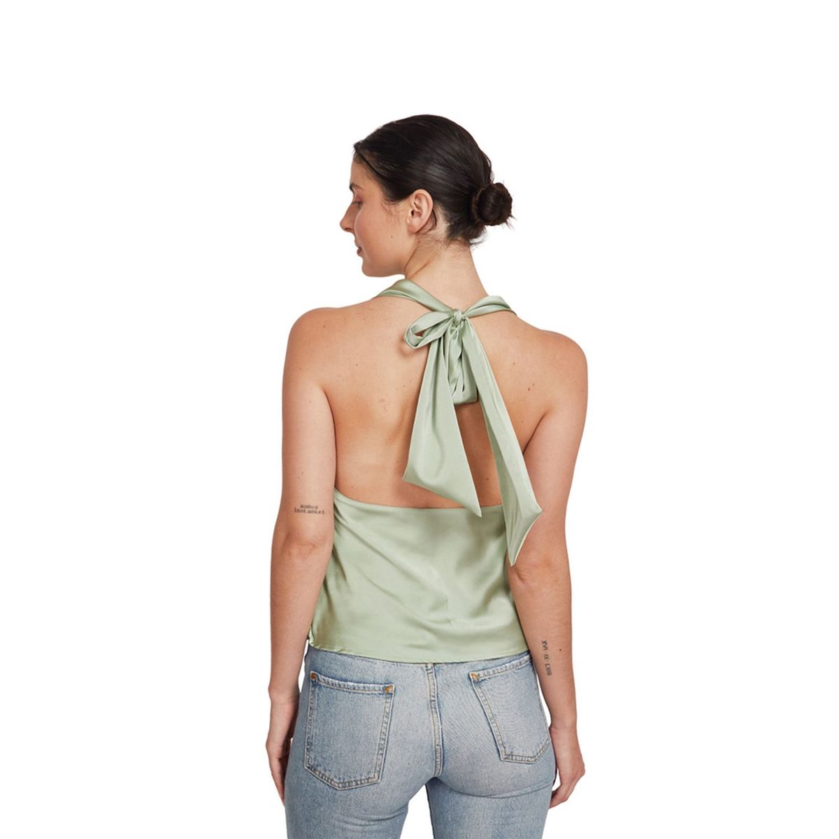 FINDING MAGNOLIA - Blusa 100% Seda Mujer Finding Magnolia