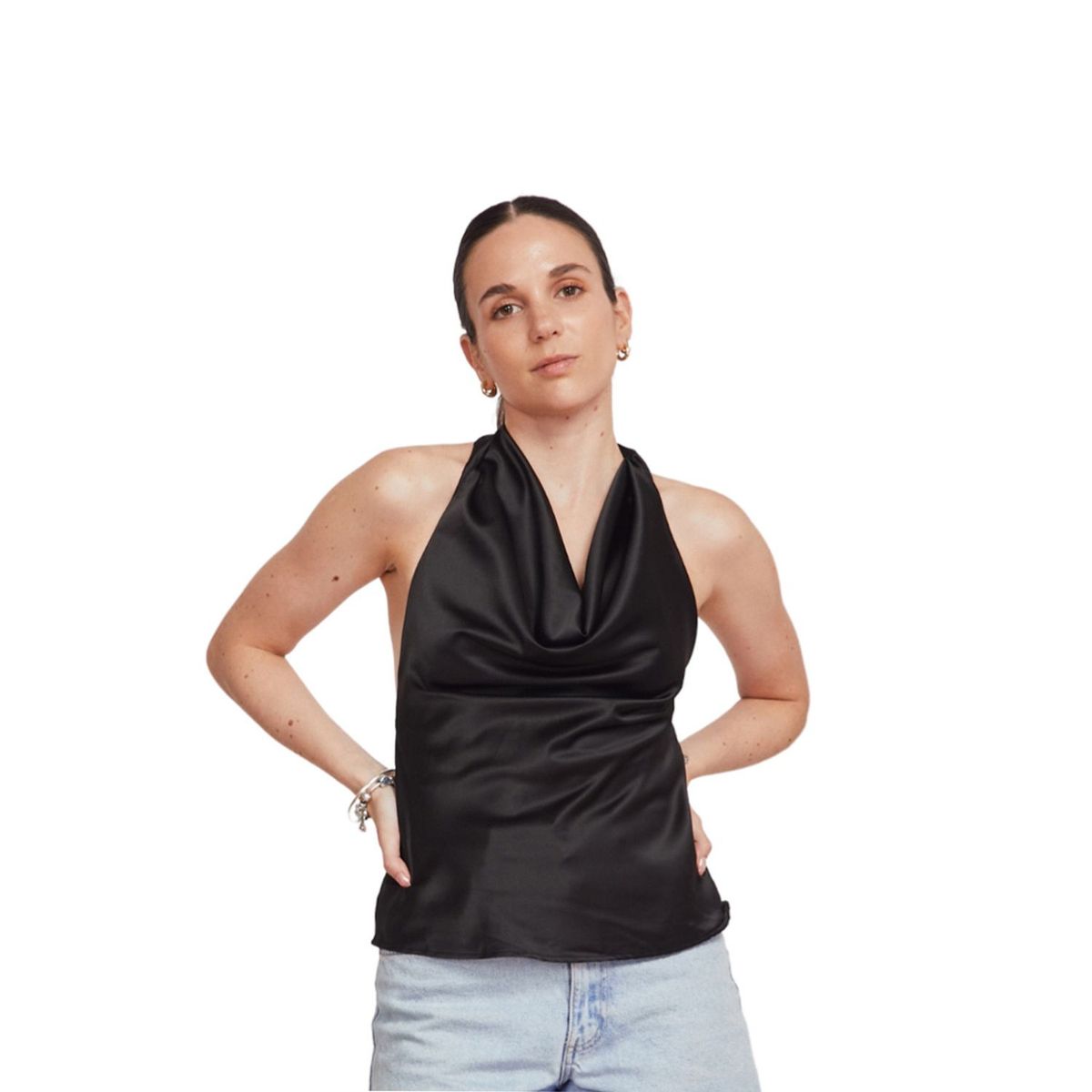 FINDING MAGNOLIA - Blusa 100% Seda Mujer Finding Magnolia