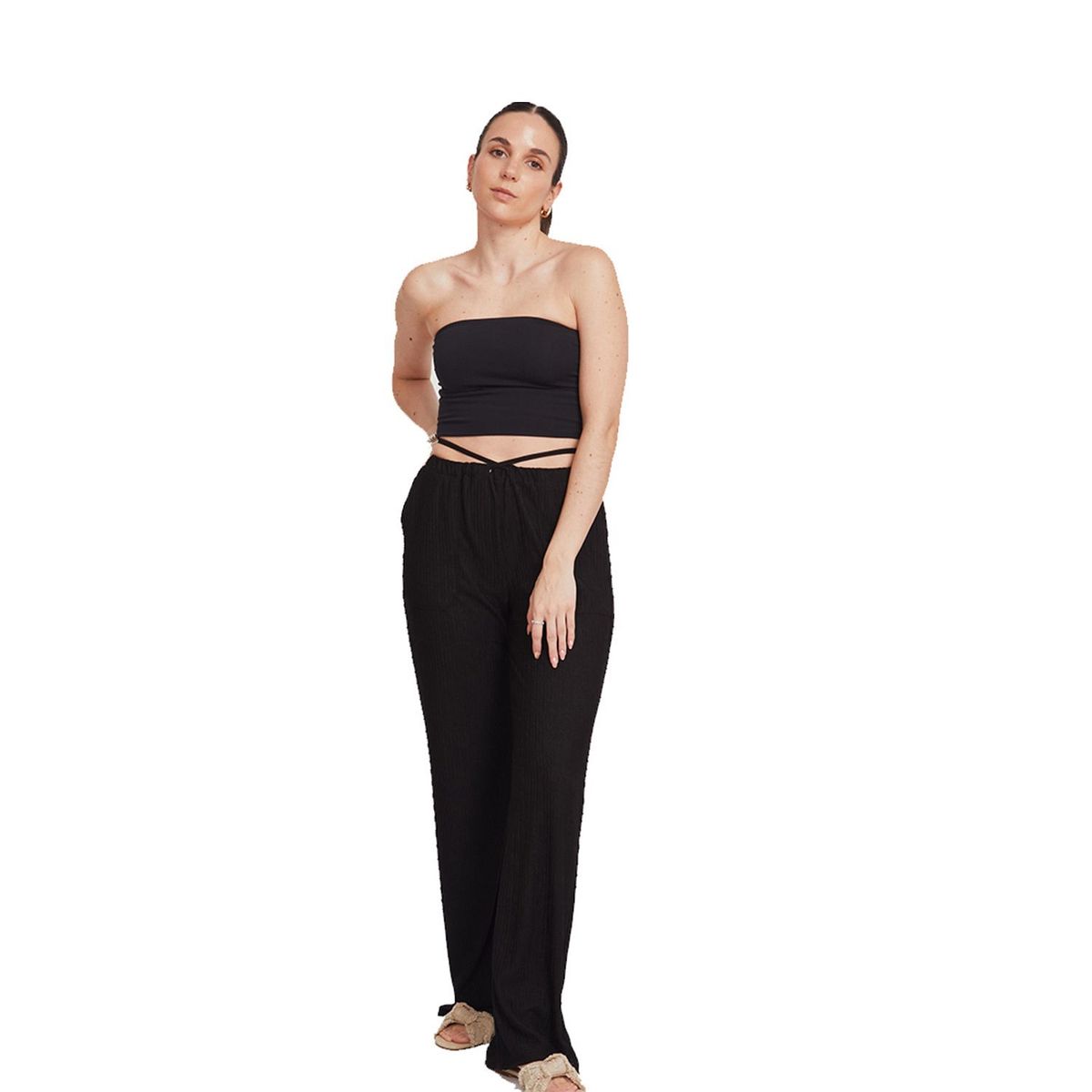 FINDING MAGNOLIA - Pantalón Algodón Mujer Finding Magnolia