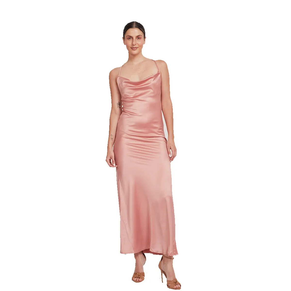 FINDING MAGNOLIA - Vestido Largo 100% Algodón Mujer Finding Magnolia