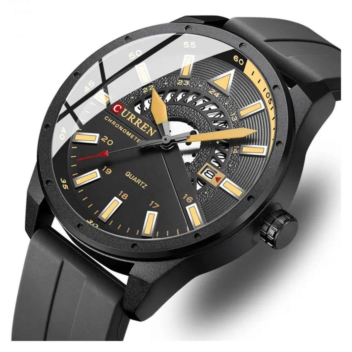 CURREN - Reloj Curren kred5401 Hombre + Estuche
