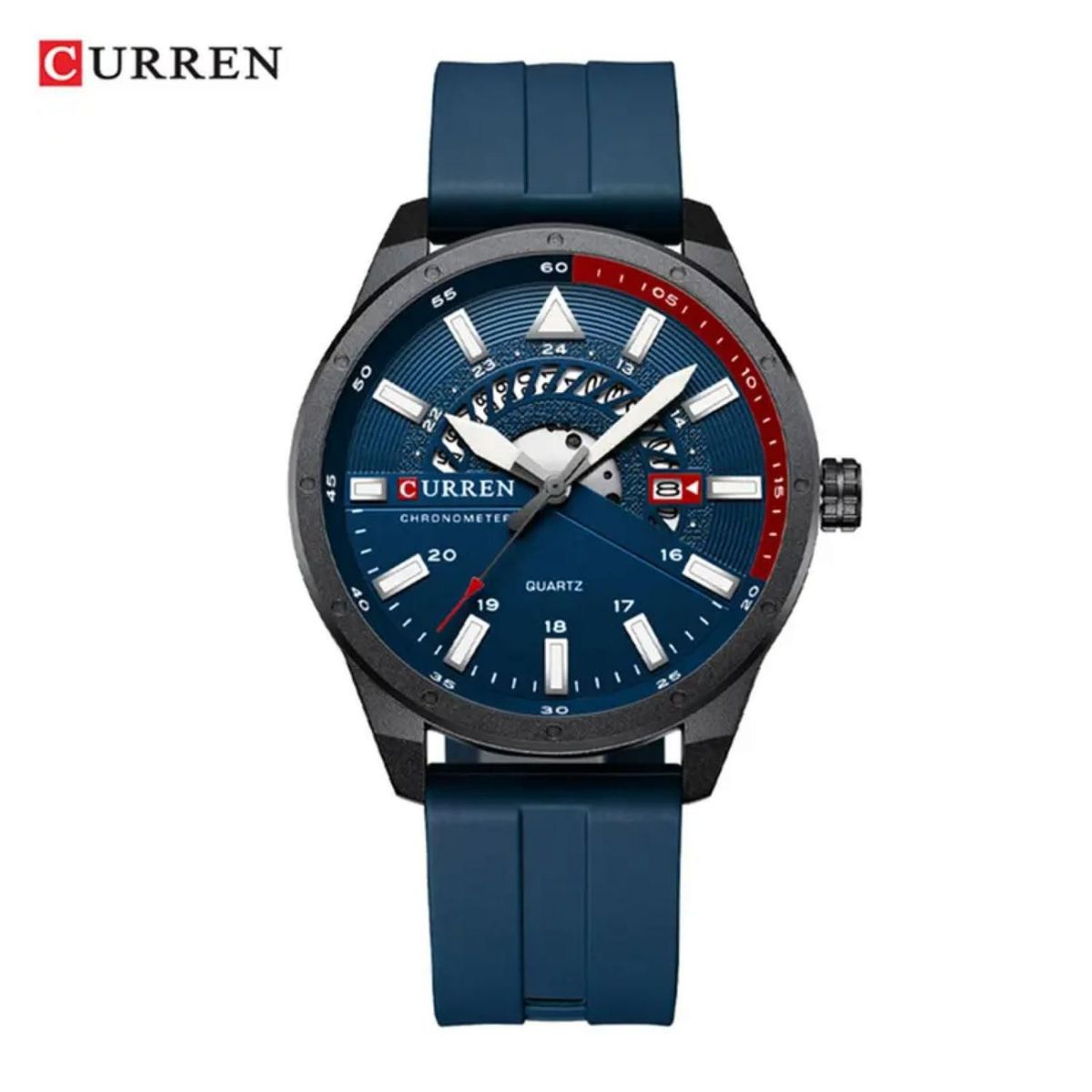CURREN - Reloj Curren kred5403 Hombre + Estuche